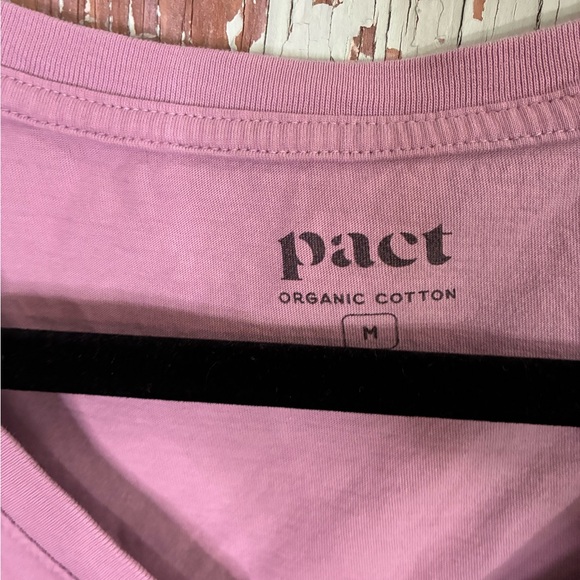Pact Women's Lavender organic cotton V-Neck Tank Top - Picture 2 of 5